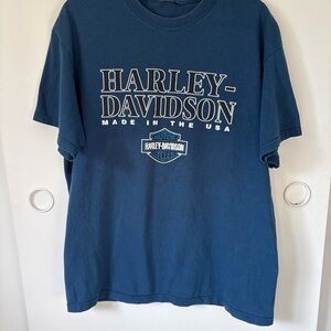 Harley-Davidson Navy Blue Short Sleeve Tee
